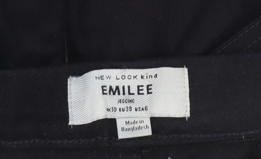 New Look Women’s Black Jegging Jeans Size 10 Slim Fit Denim