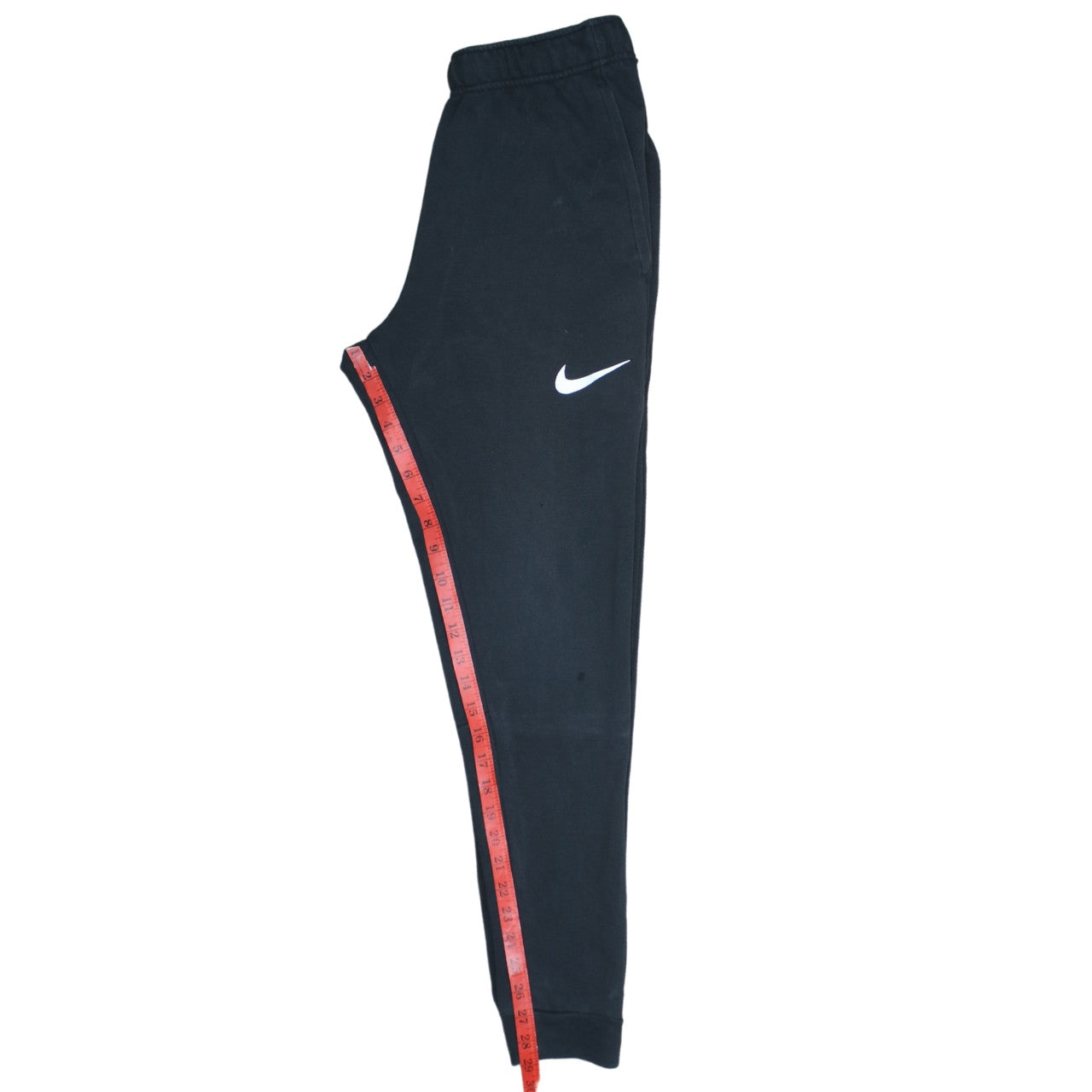 Nike Men Black Small Tapered Sweatpants Dri-Fit Cotton Blend