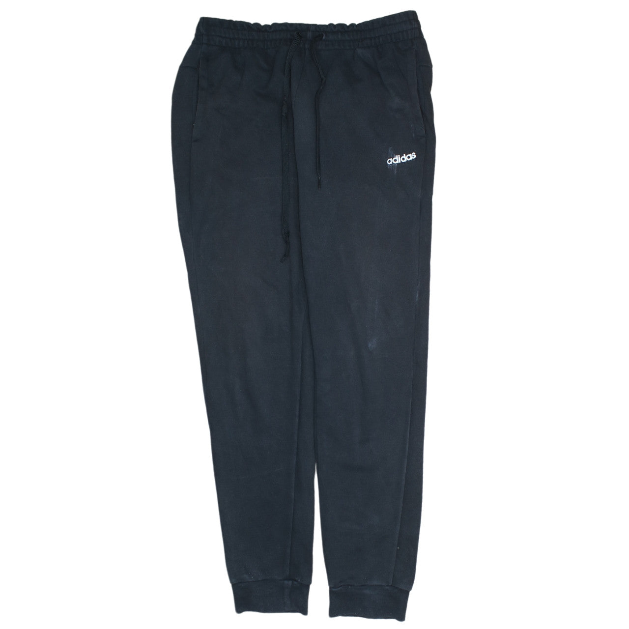 Womens UK Size L adidas Regular Fit Jogger Black Trousers