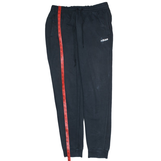 Womens UK Size L adidas Regular Fit Jogger Black Trousers