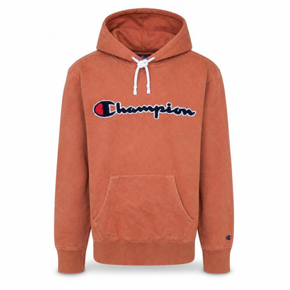 Mens UK Size S Champion Brown Pullover Hoodie