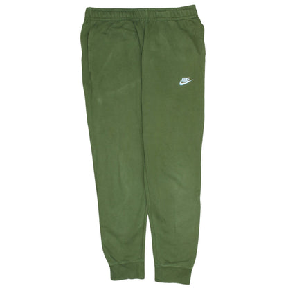 Nike Men's Green Jogger Sweatpants M Fleece Casual Sports