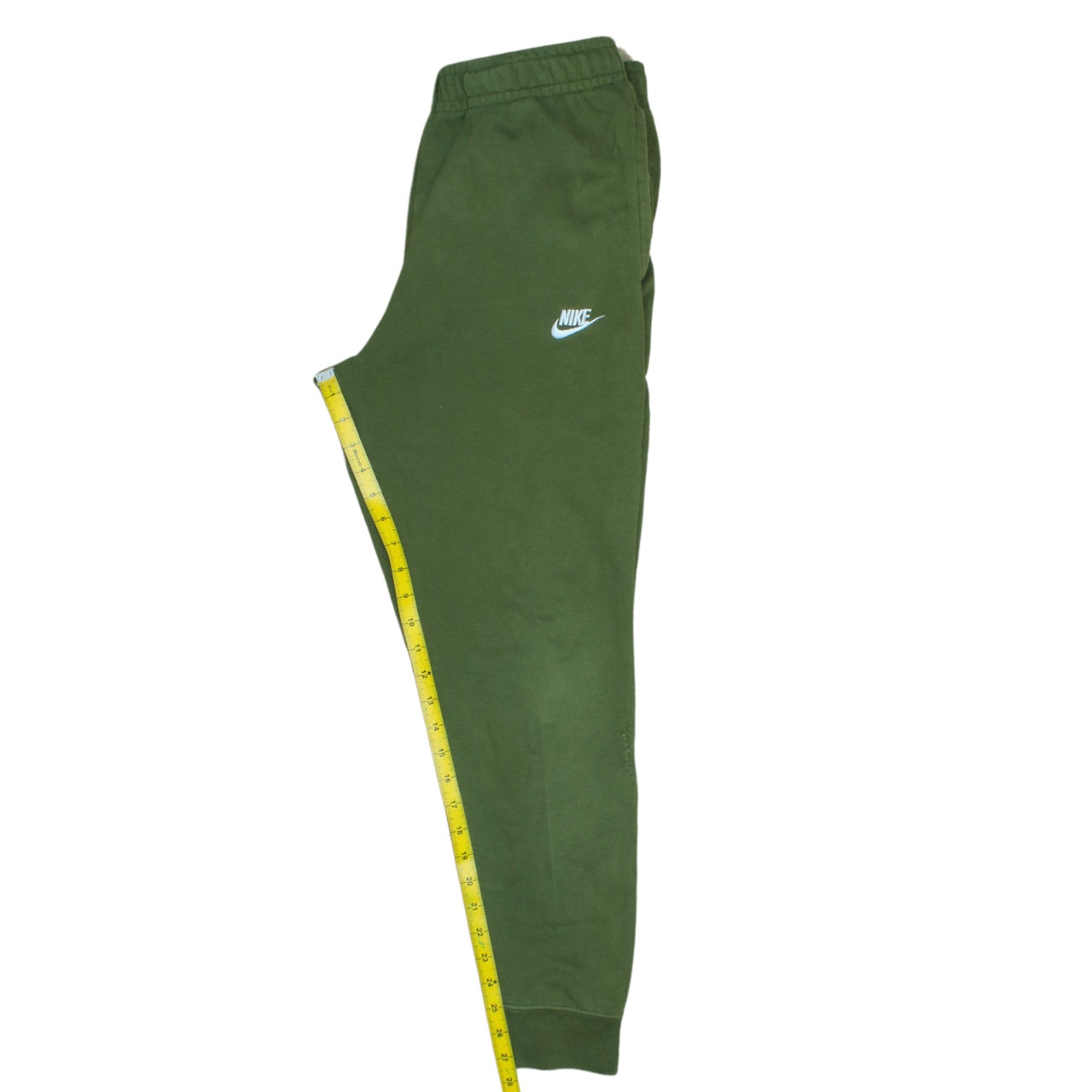 Nike Men's Green Jogger Sweatpants M Fleece Casual Sports