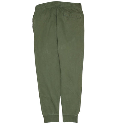 Nike Men's Green Jogger Sweatpants M Fleece Casual Sports
