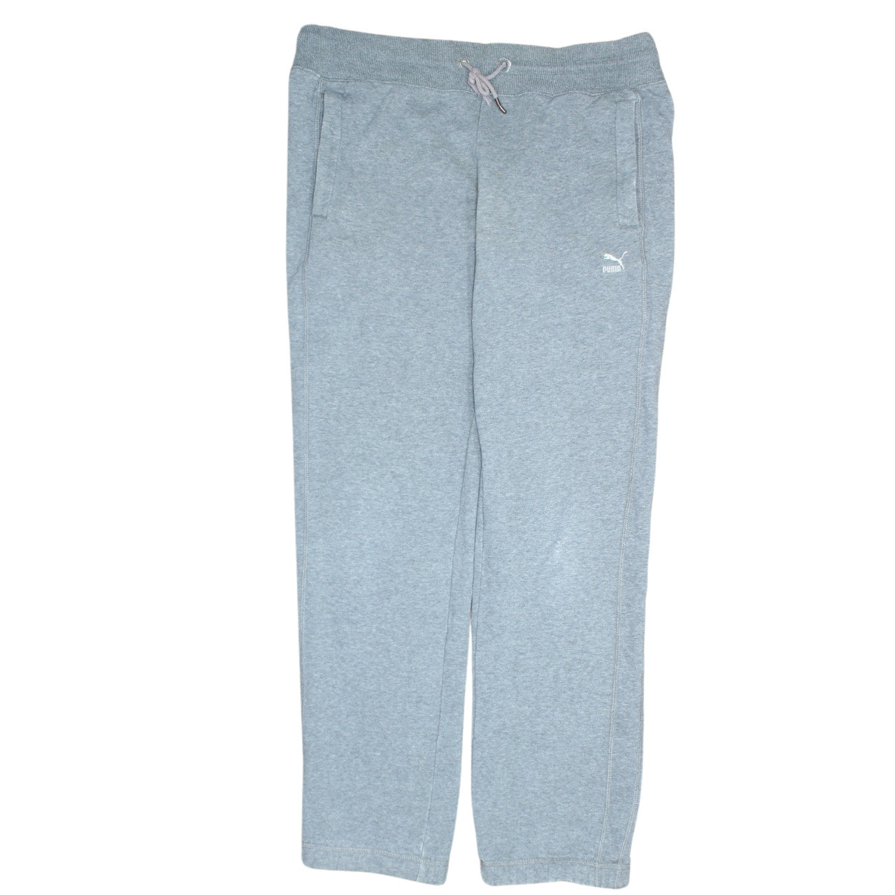 Puma Mens Grey Sweatpants M Regular Fit Joggers Casual Sportswear