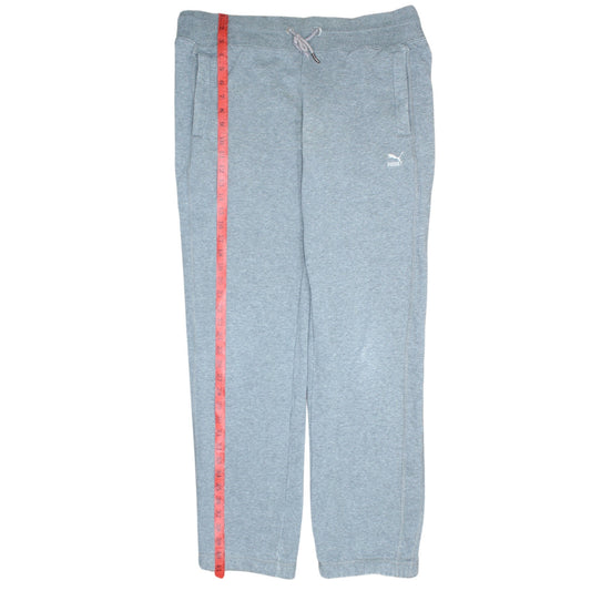 Puma Mens Grey Sweatpants M Regular Fit Joggers Casual Sportswear