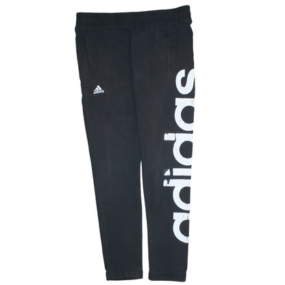 Womens UK Size S adidas Regular Fit Jogger Black Trousers