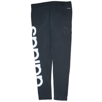 Womens UK Size S adidas Regular Fit Jogger Black Trousers