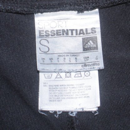 Womens UK Size S adidas Regular Fit Jogger Black Trousers