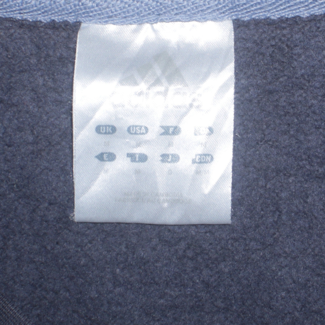 Mens UK Size L adidas Blue Pullover Sweatshirt