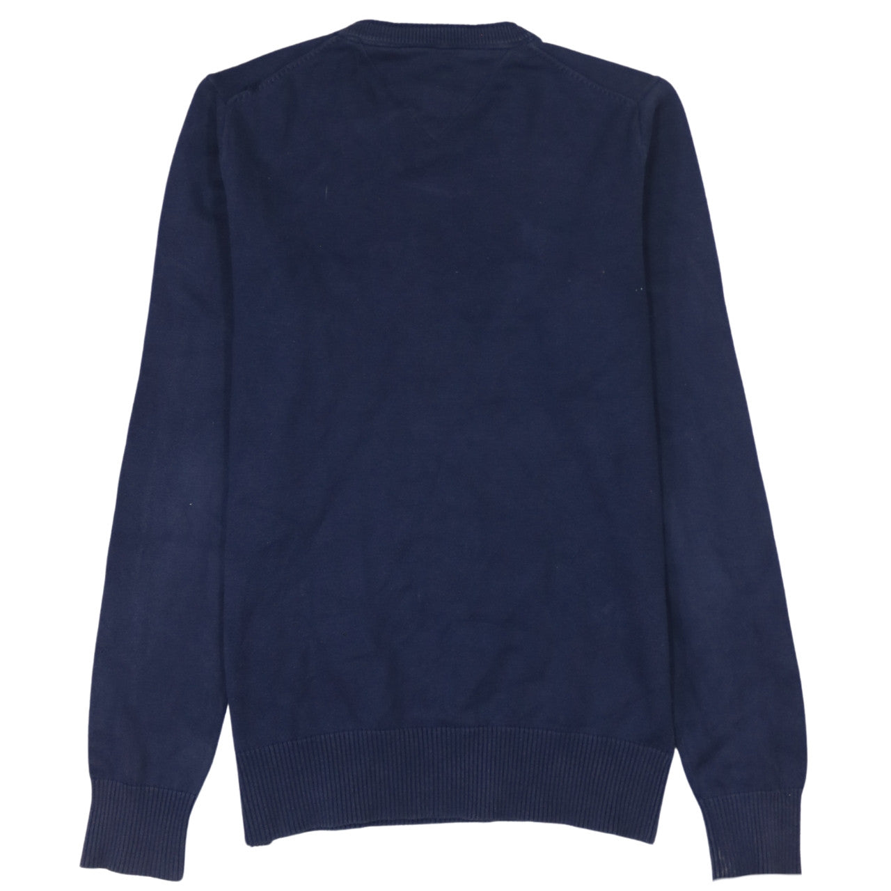 Tommy Hilfiger Men’s Blue L Pullover Cotton Jumper Crew Neck