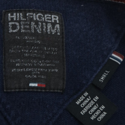 Tommy Hilfiger Men’s Blue L Pullover Cotton Jumper Crew Neck