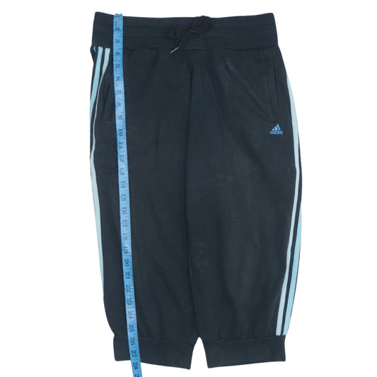 Womens UK Size 8-10 adidas Regular Fit Jogger Black Trousers
