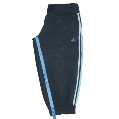 Womens UK Size 8-10 adidas Regular Fit Jogger Black Trousers