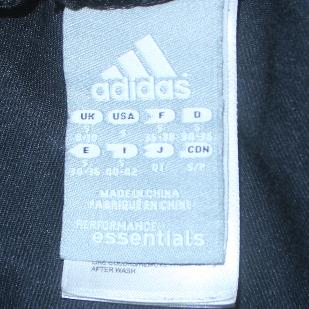 Womens UK Size 8-10 adidas Regular Fit Jogger Black Trousers