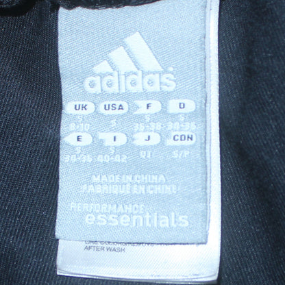 Womens UK Size 8-10 adidas Regular Fit Jogger Black Trousers