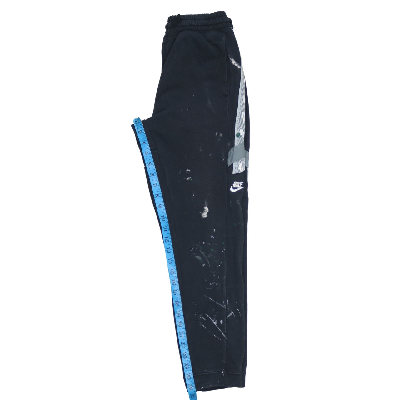 Nike Boys Black Jogger Sweatpants 13-14 Years Elastic Waist Pockets