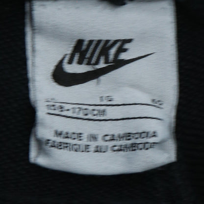 Nike Boys Black Jogger Sweatpants 13-14 Years Elastic Waist Pockets