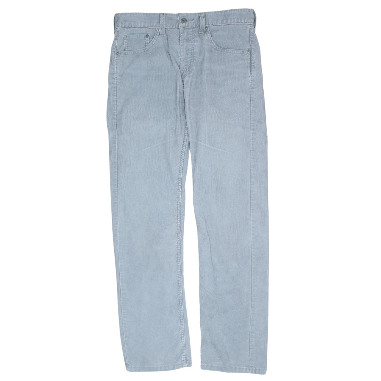 Levi's 505 Men's Blue Straight Leg Cotton Trousers W30 L32