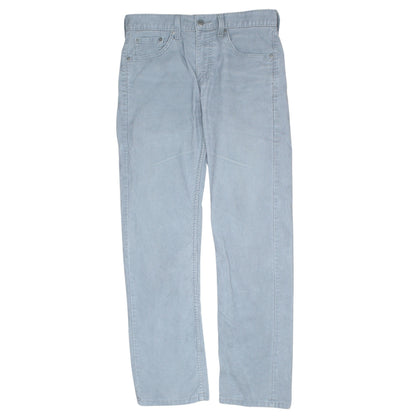 Levi's 505 Men's Blue Straight Leg Cotton Trousers W30 L32