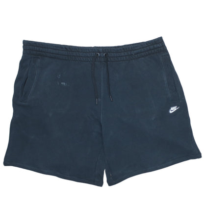 Nike Men’s Black L Sweat Shorts Cotton Blend Activewear