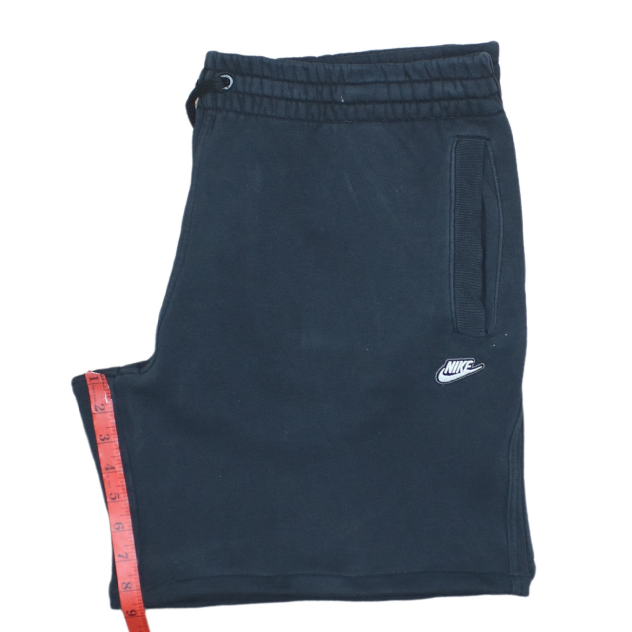 Nike Men’s Black L Sweat Shorts Cotton Blend Activewear