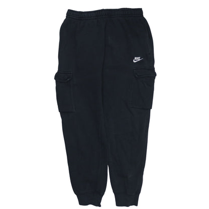 Nike Men's Black Cargo Jogger Trousers M Cotton Blend