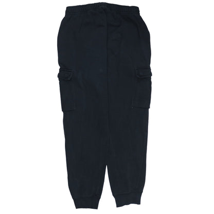 Nike Men's Black Cargo Jogger Trousers M Cotton Blend