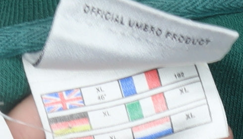 Umbro Mens Green XL Pullover Sweatshirt Crew Neck Sportswear