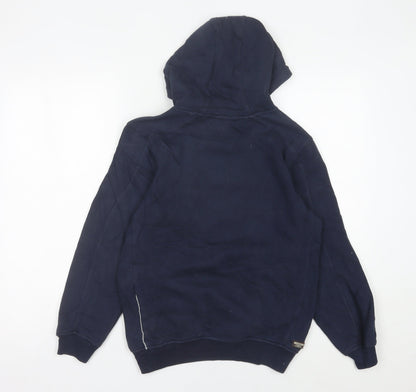 Umbro Boys Blue Pullover Hoodie 12-13 Years Logo Sportswear