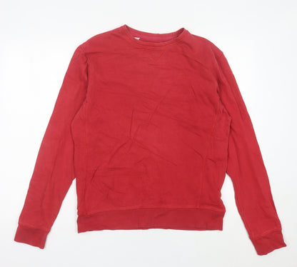 Mens UK Size M Lee Cooper Red Pullover Sweatshirt