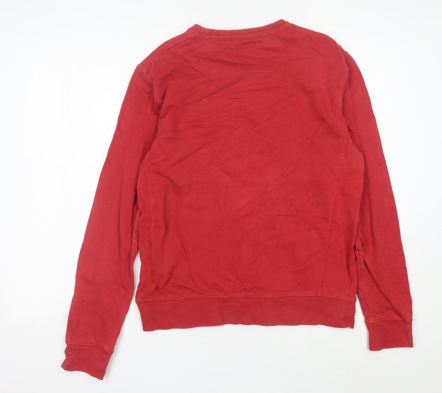 Mens UK Size M Lee Cooper Red Pullover Sweatshirt