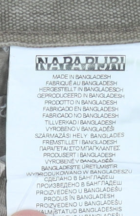 Napapijri Mens Beige Chino Trousers 30W 30L Cotton Casual