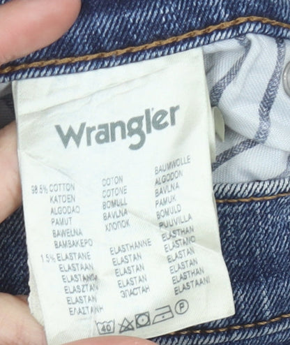 Wrangler Men's Blue Slim Skinny Jeans W29 L32 Larston