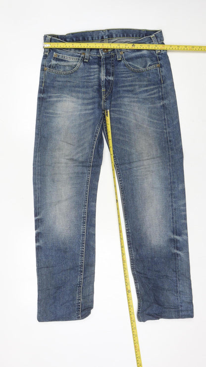 Lee Mens Blue Straight Leg Daren Jeans W30 L32 Regular Fit