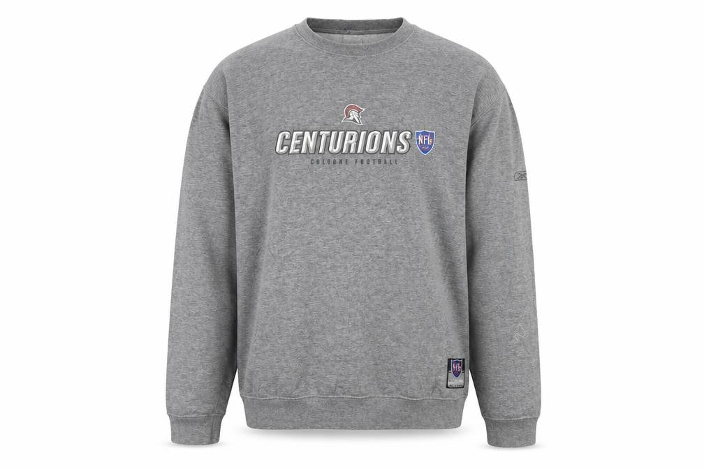 Mens UK Size L Reebok Grey Pullover Sweatshirt