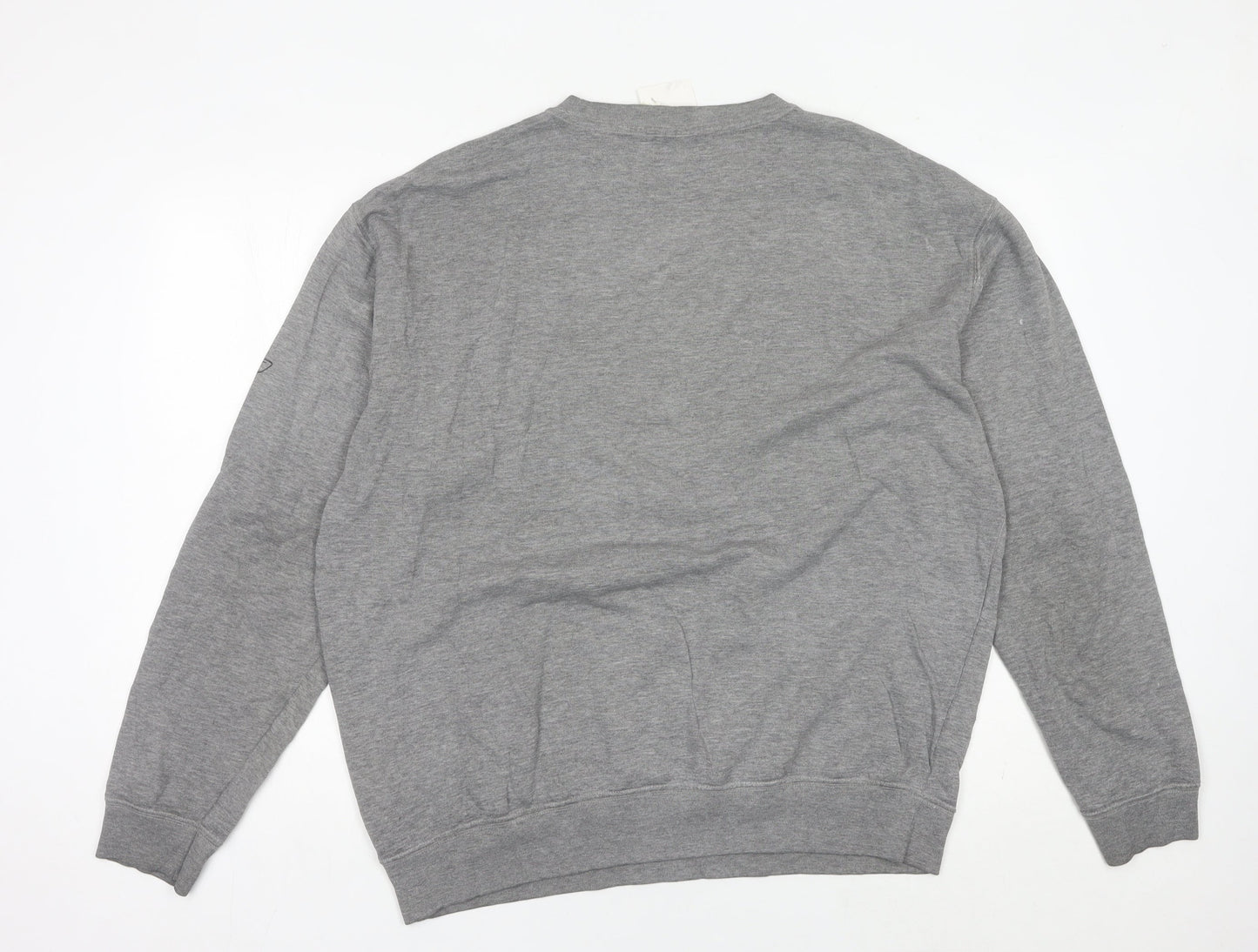 Mens UK Size L Reebok Grey Pullover Sweatshirt