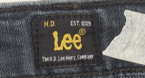 Lee Men’s Blue Skinny Slim Fit Luke Jeans W34 L34 Denim