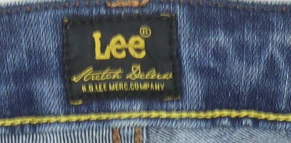 Lee Men’s Blue Straight Leg Jeans W31 L31 Regular Fit