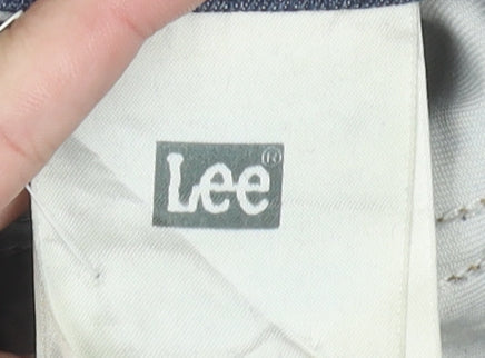 Lee Men’s Blue Straight Leg Jeans W31 L32 Daren Stretch Denim