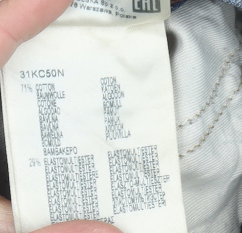 Lee Men’s Blue Straight Leg Jeans W31 L32 Daren Stretch Denim