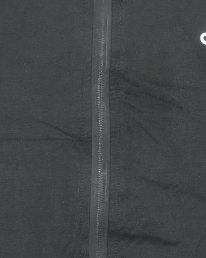 Adidas Womens Black Size 10 Track Jacket Hoodie Activewear Cotton