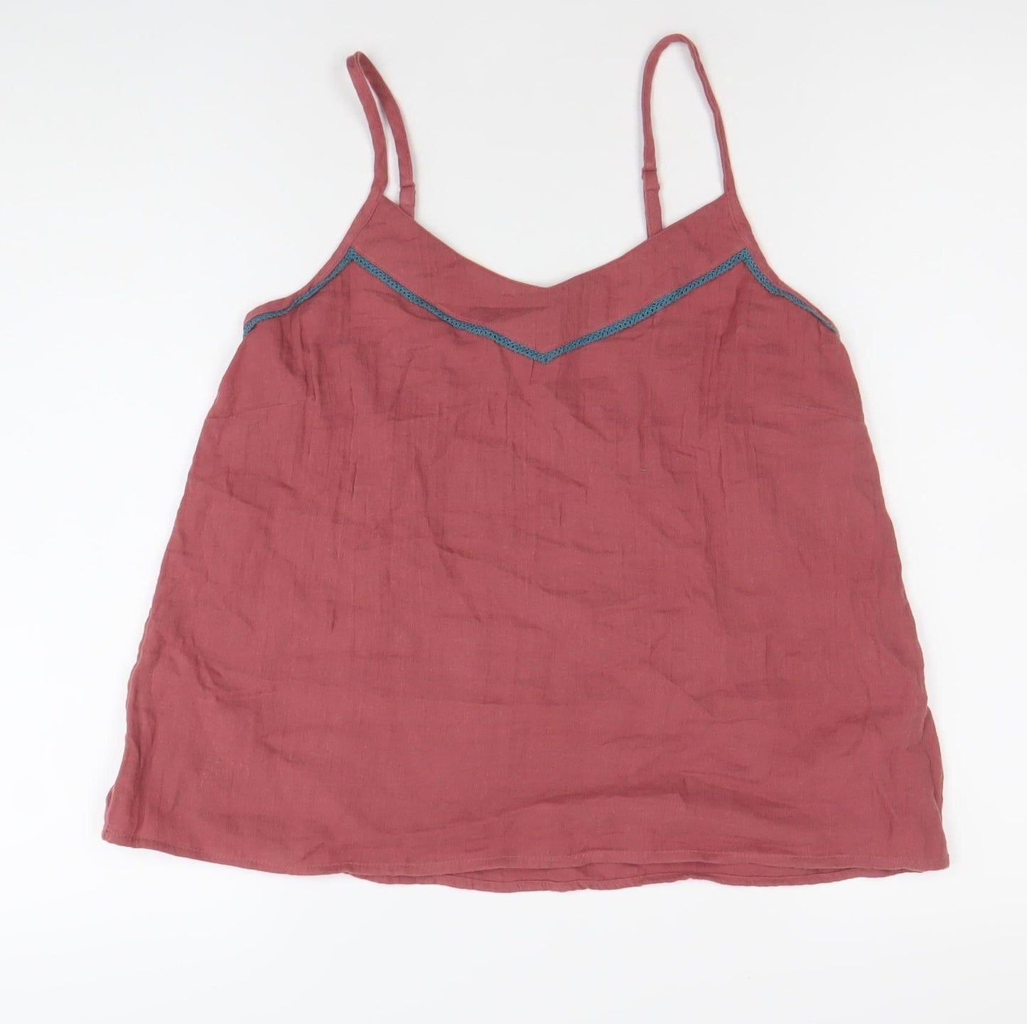 Womens UK Size 8 FatFace Pink Camisole Tank