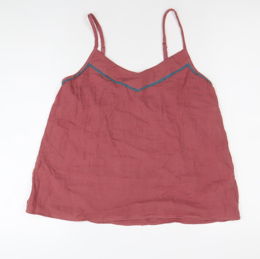 Womens UK Size 8 FatFace Pink Camisole Tank