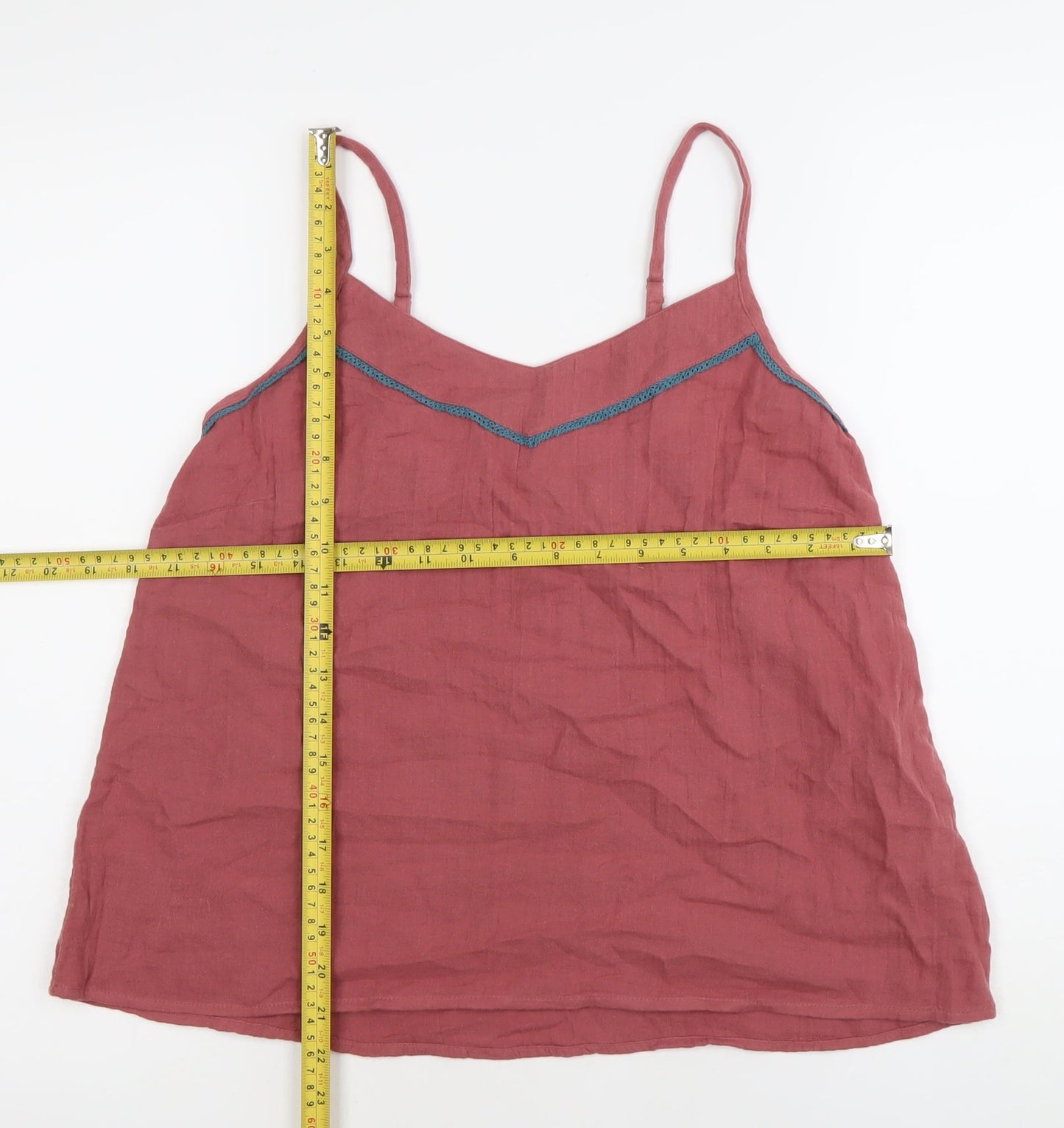 Womens UK Size 8 FatFace Pink Camisole Tank