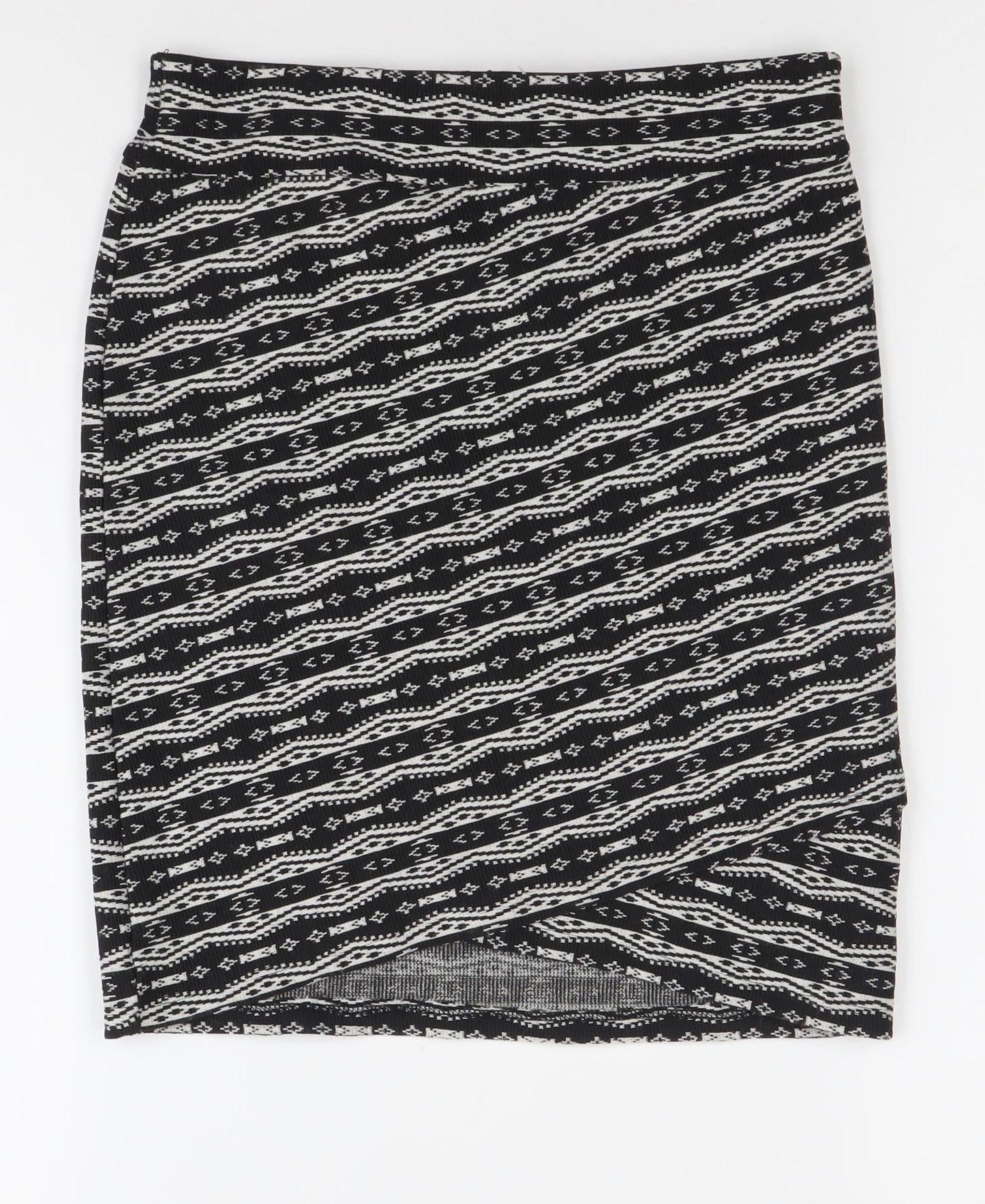 Womens UK Size S Stradivarius Straight & Pencil Jersey Skirt