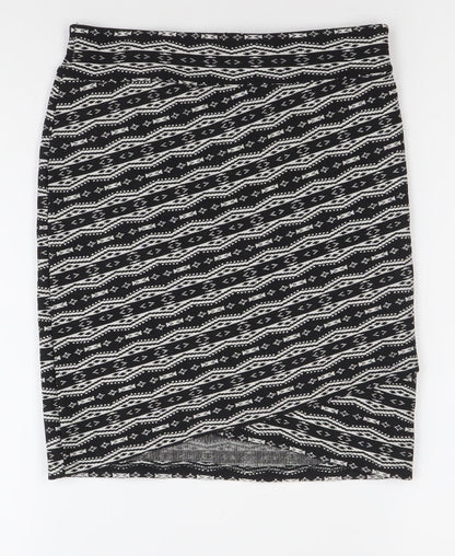 Womens UK Size S Stradivarius Straight & Pencil Jersey Skirt