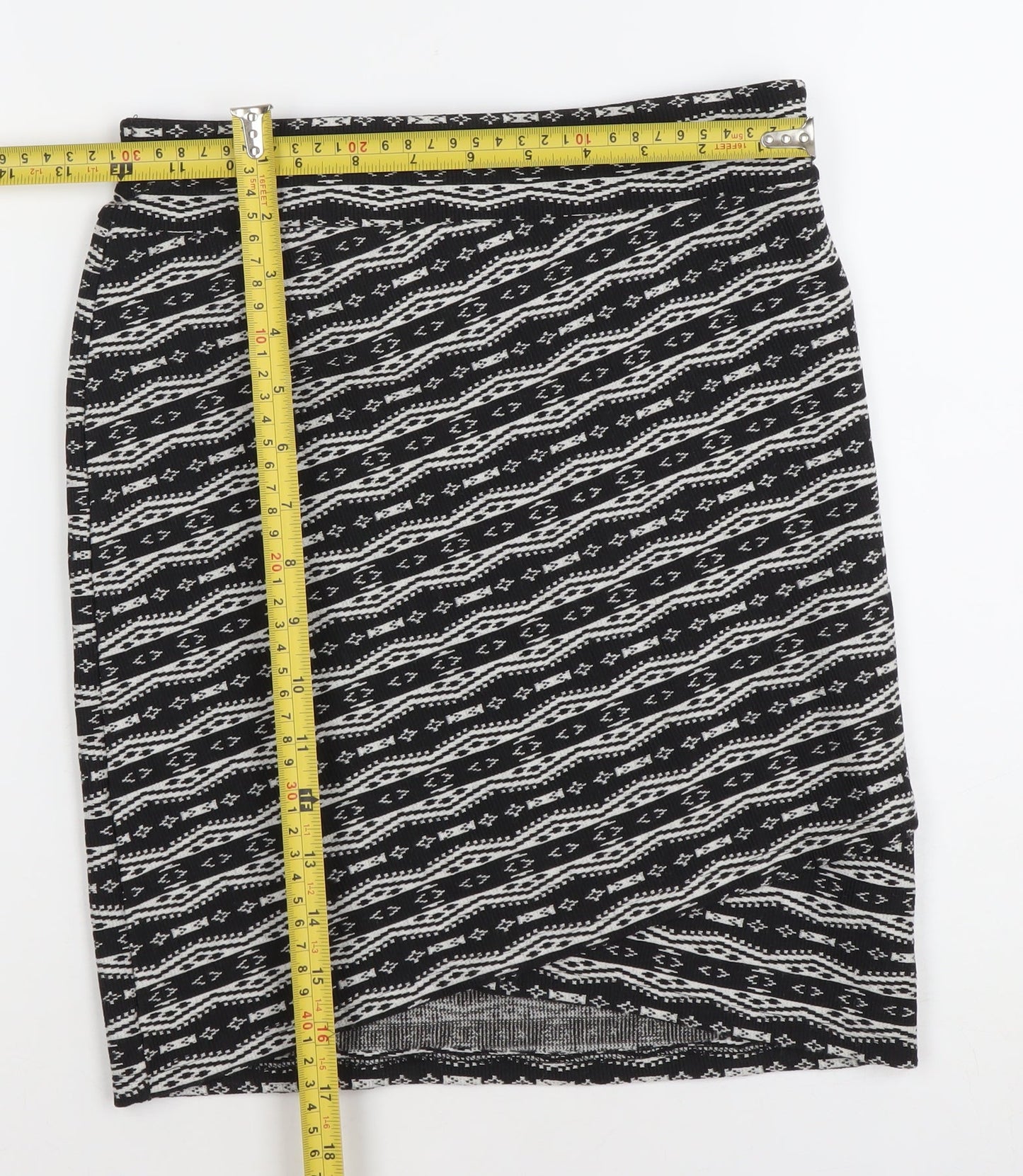 Womens UK Size S Stradivarius Straight & Pencil Jersey Skirt