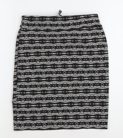 Womens UK Size S Stradivarius Straight & Pencil Jersey Skirt