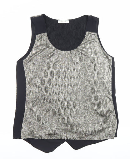 Womens UK Size L Oasis Multicoloured Basic Tank